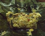 รูปขั้นตอนการทำที่ 8 ของ หมกหัวปลีไก่ใส่ไข่