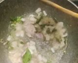A picture of step 7 of Chettinad brinjal (kathirikai) masala.