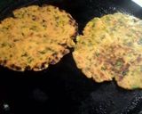 A picture of step 5 of Sarso saag, Salgum saag, Makki ke roti.