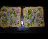 A picture of step 2 of Open bread Pizza Sandwich.
