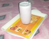 A picture of step 2 of Jamun Lassi.