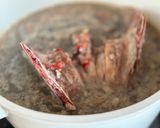 Hình bước làm 3 của món Bún Đầu Cá Ngừ Cà Chua Rau Thơm