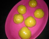 A picture of step 4 of Pineapple gulab jamun.
