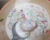 A picture of step 4 of Mash daal dahi baray.