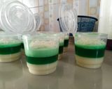 Foto langkah ke 6 dari resep Puding Busa Pandan.