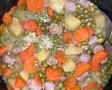 Une image de l'étape 4 de Petits pois carottes saucisses ✨.