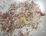 A picture of step 5 of Kadhai pasta masala.