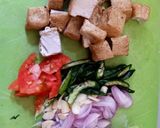 Foto langkah ke 1 dari resep Tumis cumi tahu.
