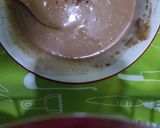 Foto langkah ke 2 dari resep Dadar Gulung Coklat Isi Vla Vanila.