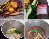 รูปขั้นตอนการทำที่ 2 ของ แกงไตปลาใส่ไก่ย่าง