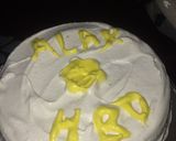 A picture of step 1 of Royal icing🎂.