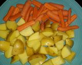 A picture of step 1 of Baked Chicken & Veggies.