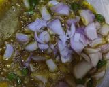 A picture of step 2 of चना घुघनी.
