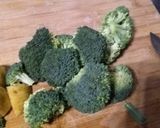 Une image de l'étape 2 de Poêlée de légumes au pesto.