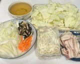 豬肉炒烏龍的食譜步驟1照片