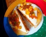 A picture of step 4 of Cheese Burst Pizza Sandwich.