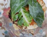A picture of step 7 of Keema tikki burger.