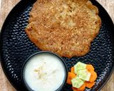 A picture of step 5 of Semolina Pancakes/Bun (Tiffin recipe).