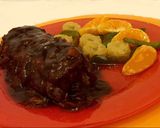 Foto del paso 13 de la receta: Carre de Cerdo con salsa barbacoa al malbec