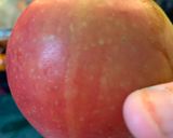 A picture of step 1 of Apple cake.