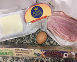 Foto del paso 1 de la receta: Tarta de jamón y queso
