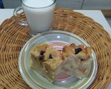Foto langkah ke 7 dari resep Cinnamon Bread Pudding alias Puding Roti Tawar Kayu Manis.