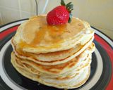 A picture of step 7 of Coconut Raisins Pancake.