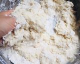 Hình bước làm 2 của món Nấu ăn cùng con: Bánh mì sữa siêu mềm siêu dễ không cần lò nướng