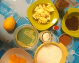 Foto langkah ke 1 dari resep Choco Lemon Ombre Pound Cake.