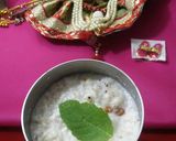 A picture of step 5 of Panchamrit Janmashtami Prasad.