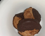 Foto del paso 5 de la receta: Galletas de avena al chocolate con toque salado🍫