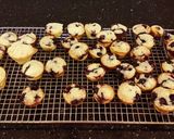A picture of step 9 of Mini Muffin Blueberry Pancakes.