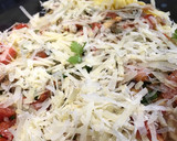 Foto del paso 4 de la receta: Tagliatelle súper sabroso con champis, tomates y hierbas frescas 😀