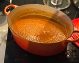 A picture of step 4 of Italian tomato and vegetable soup 🍅.