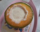 عکس مرحله 3 از دستور بستنی طالبی شاهپسند خوشمزه🍈😋🥰