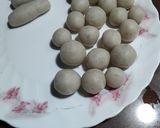A picture of step 3 of Shakarkandi Gulab Jamun.