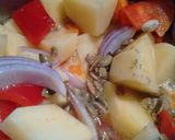 Foto del paso 3 de la receta: Crema de garbanzos, zanahoria, semillas de calabaza y Agua de mar