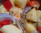Foto del paso 3 de la receta: Crema de garbanzos, zanahoria, semillas de calabaza y Agua de mar