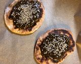 A picture of step 9 of Spelt flatbreads with za’atar - vegetarian.