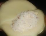 A picture of step 4 of Gujiya (Nariyalwali).