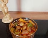 A picture of step 4 of Mushrooms stir fry.