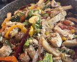 Foto del paso 3 de la receta: Wok de pollo con verduras