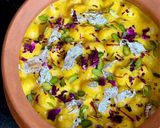 A picture of step 6 of Makhana Mango 🥭 Rasmalai (Kulhad wala Shahi Andaaz Vrat friendly & gluten-free).