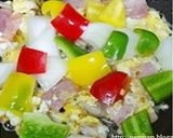 รูปขั้นตอนการทำที่ 2 ของ ข้าวผัดแฮม