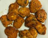 Spinach Stir Fry with Fish Egg Fritters recipe step 1 photo
