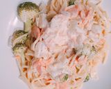 Foto del paso 8 de la receta Pasta con salmón y brócoli