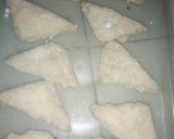 A picture of step 4 of Potato triangles.