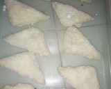 A picture of step 4 of Potato triangles.