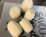 A picture of step 1 of Turnip and Potato Gratin with Mini Pork Sausages.