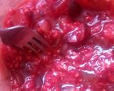 A picture of step 2 of Grapes and Raspberry.